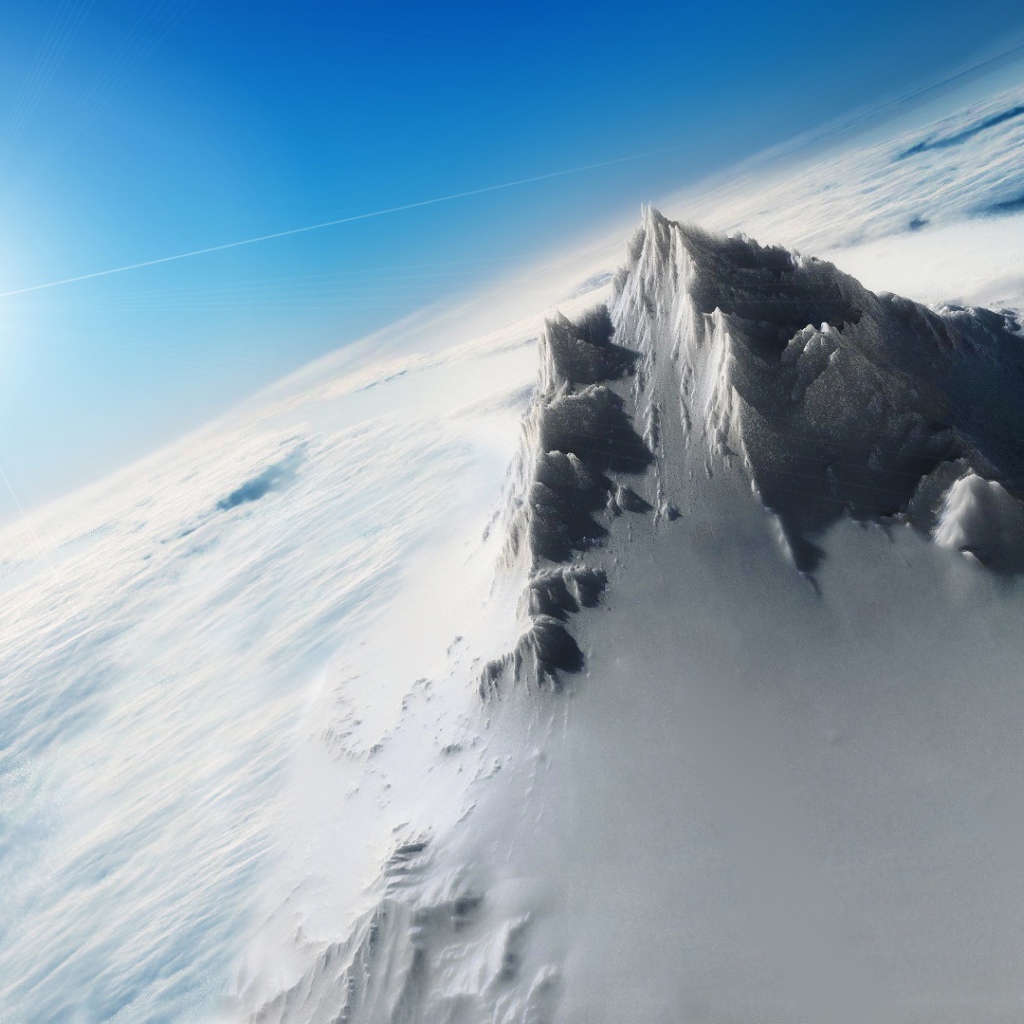 Заснеженная вершина 