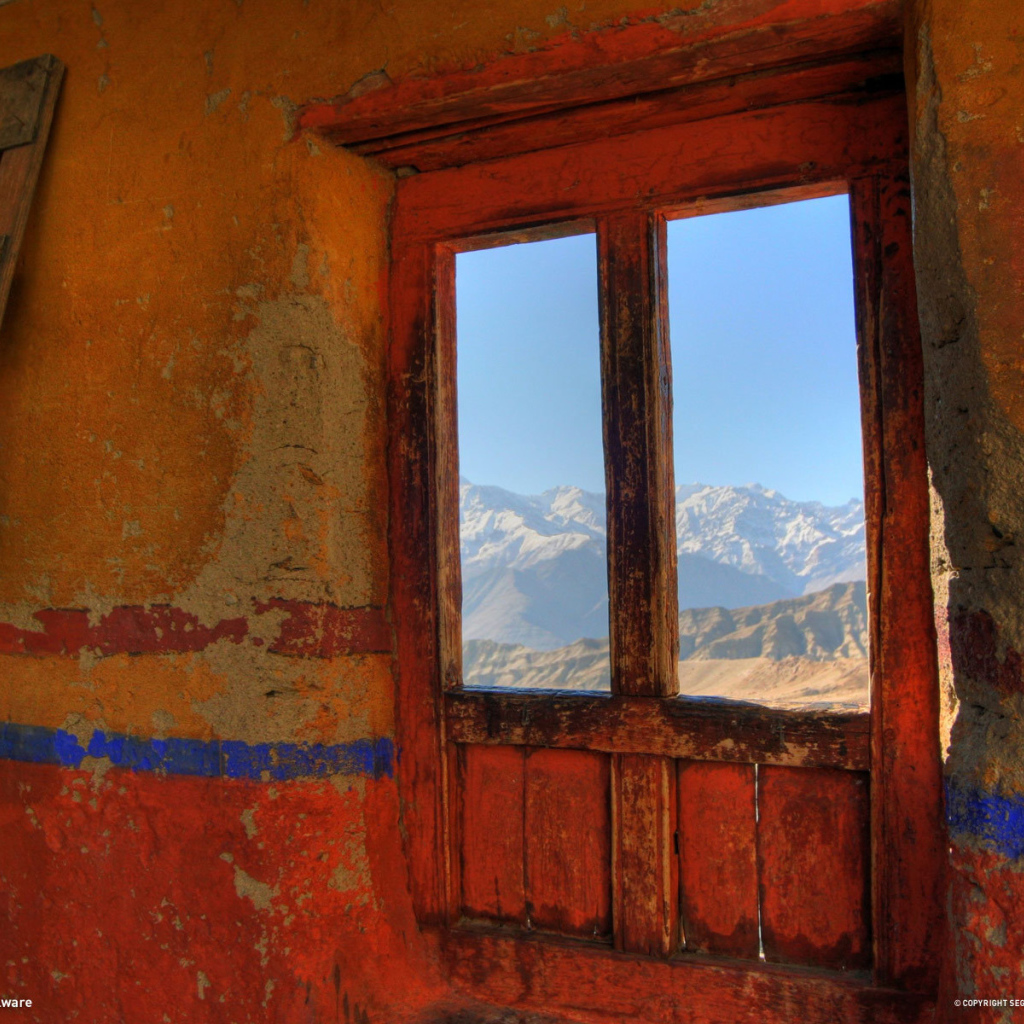 Вид из окна