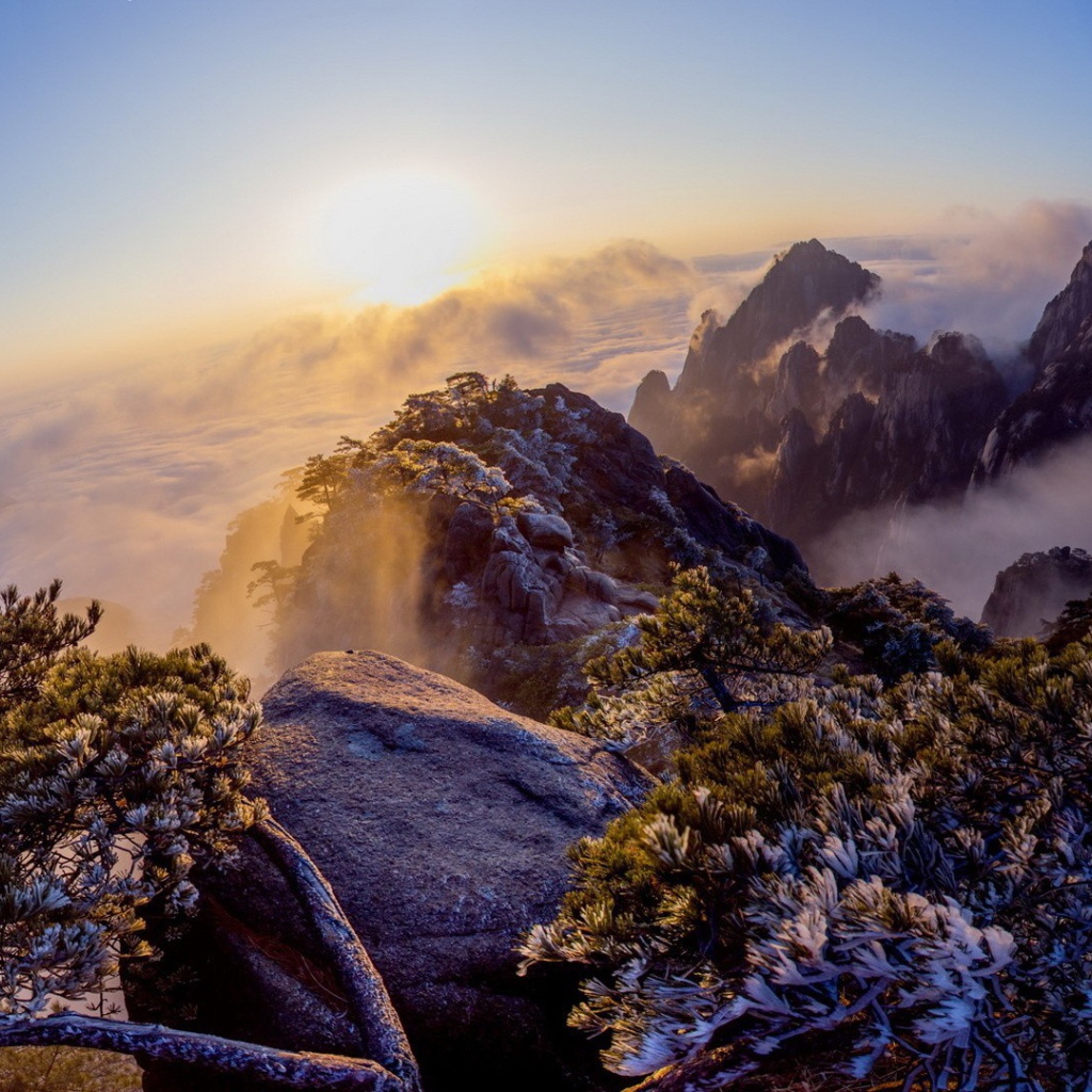 Вид с горной вешины