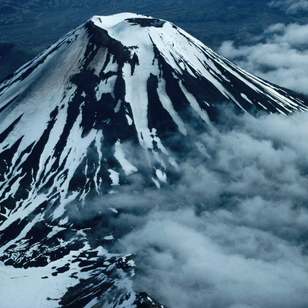 Вулкан в Новой Зеландии