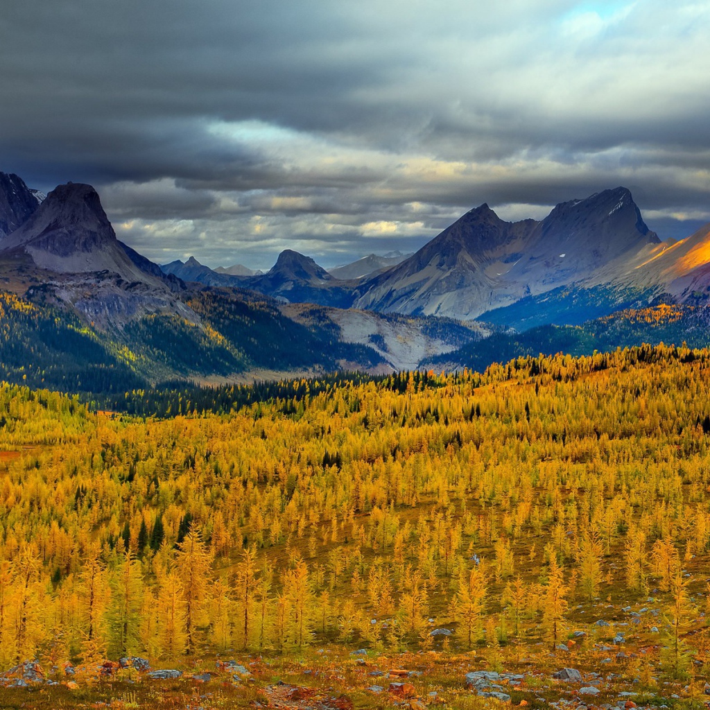 Горы в Канаде