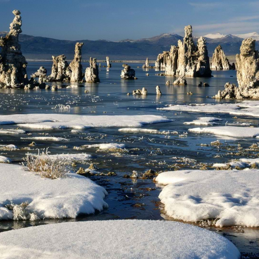 Зимний пейзаж Калифорнии