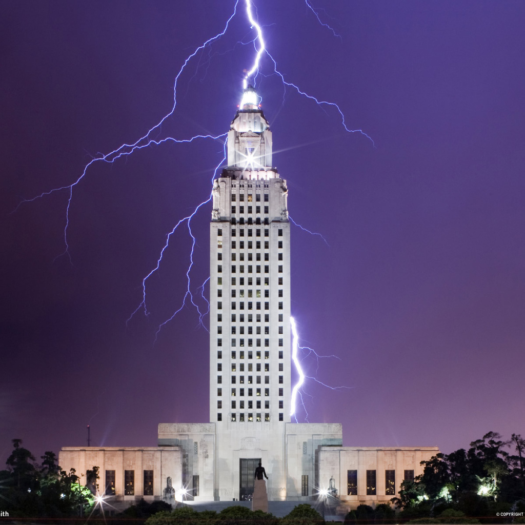 Удар молнии