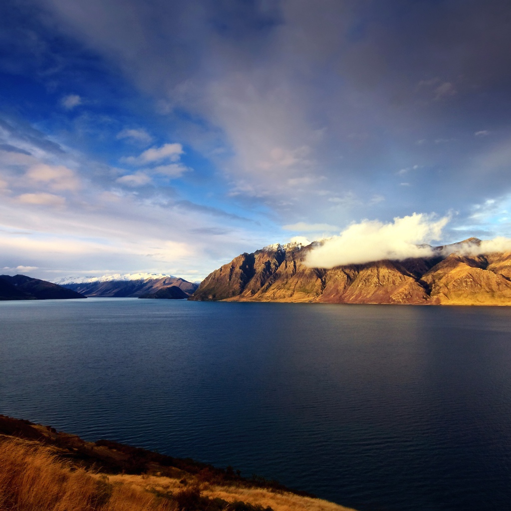 Озеро Хавеа в Новой Зеландии