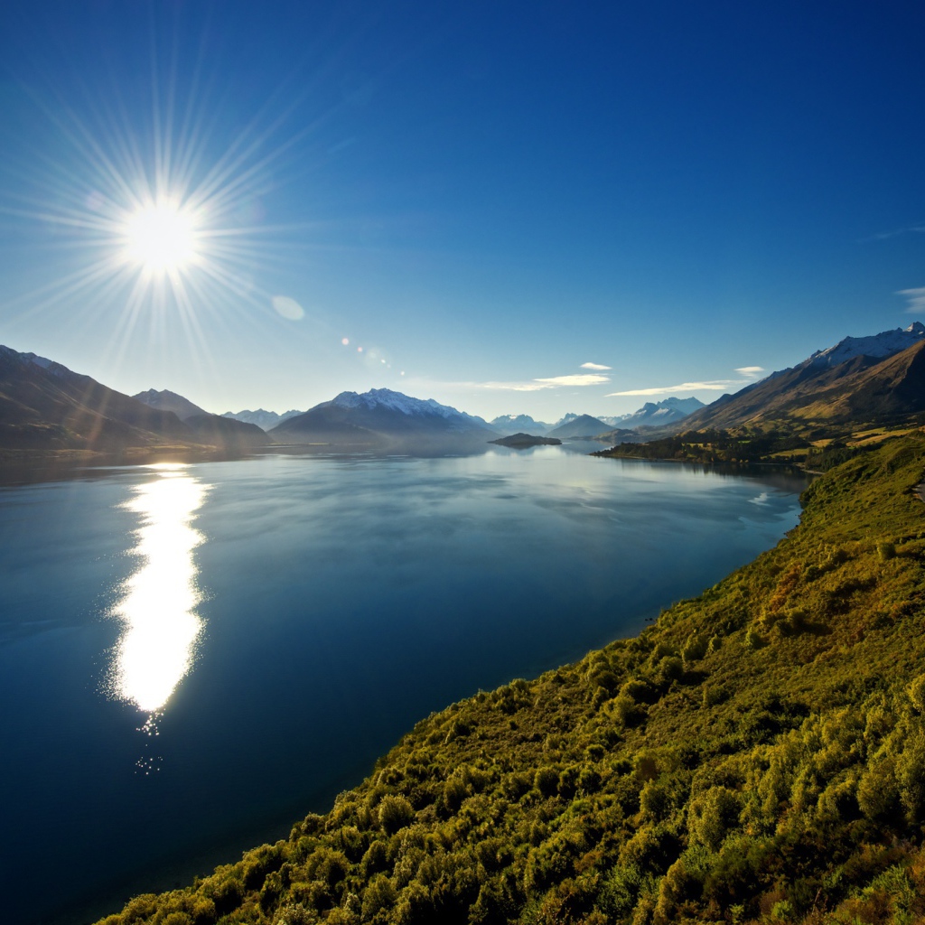 Пейзаж на озере