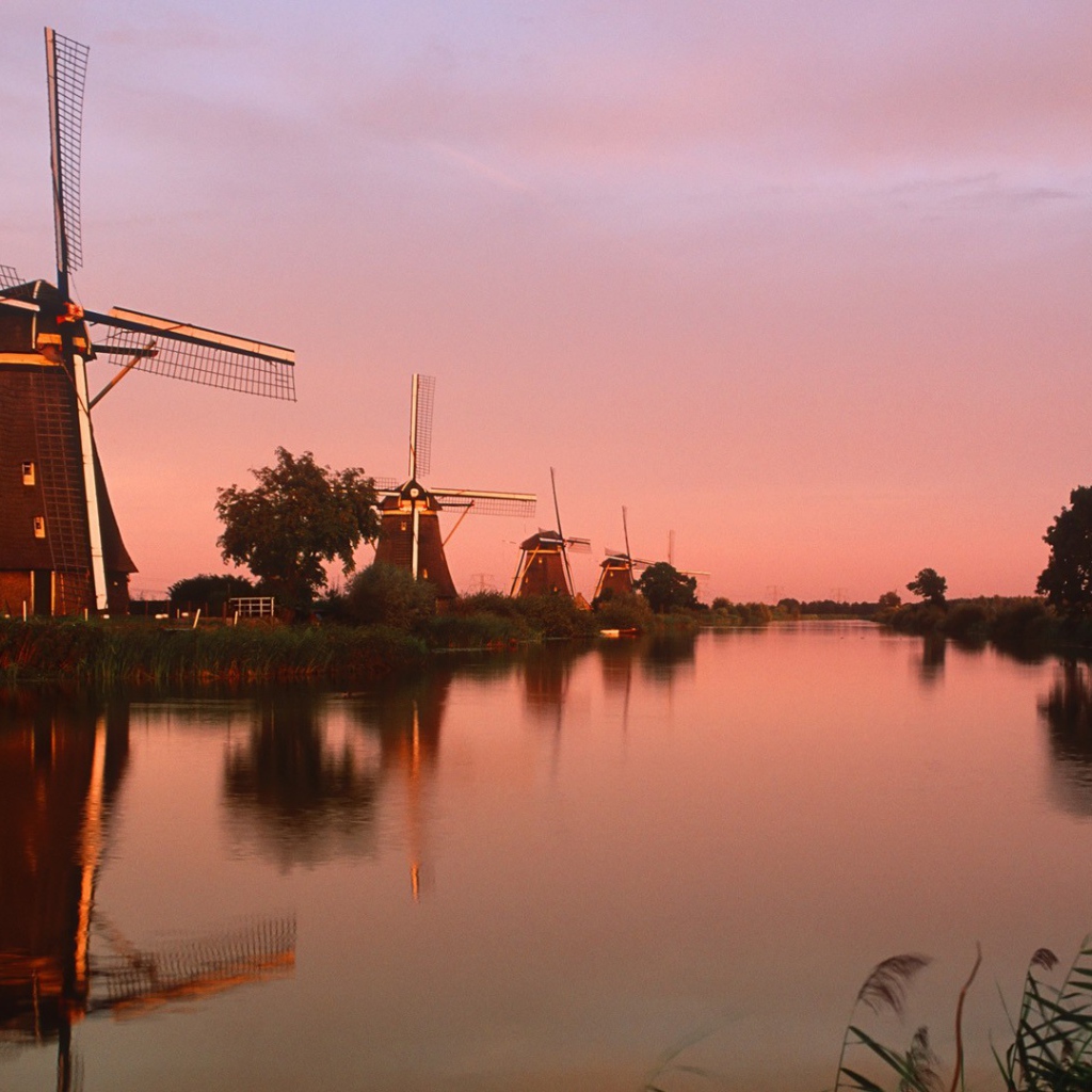 Ветряные мельницы в Голландии