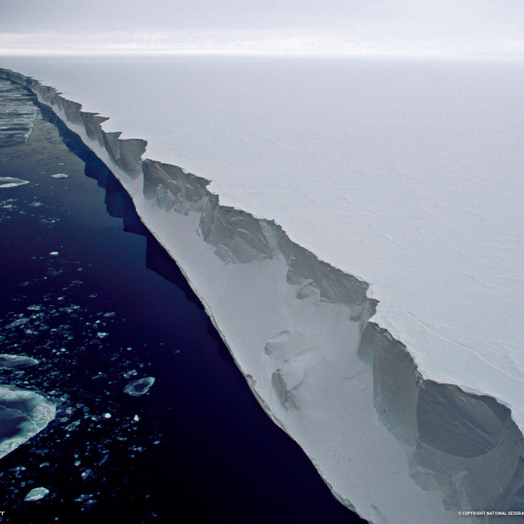 Край льда в антарктиде