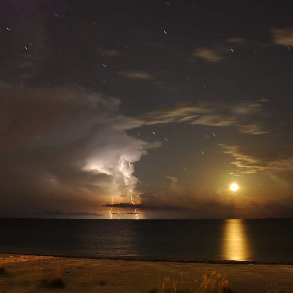 Гроза в Мексиканском заливе