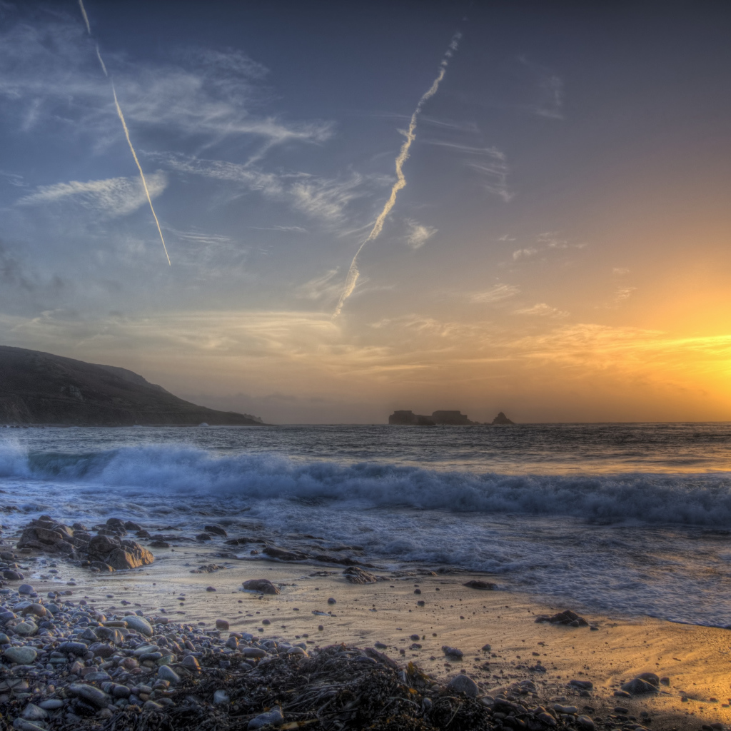 Облака перед закатом