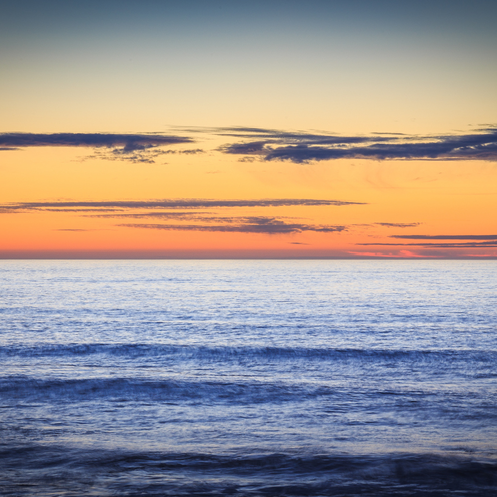 Закат с мыса Араго, Орегон, США