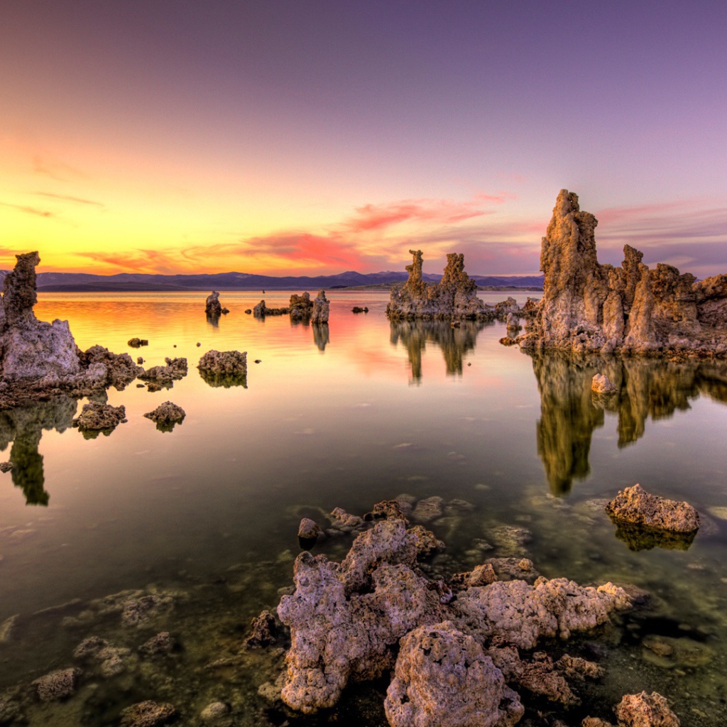 Закат на берегу