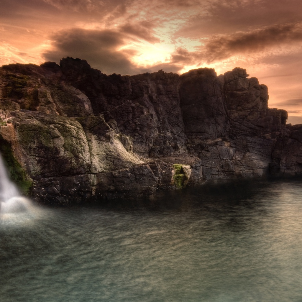 Восхитительный водопад