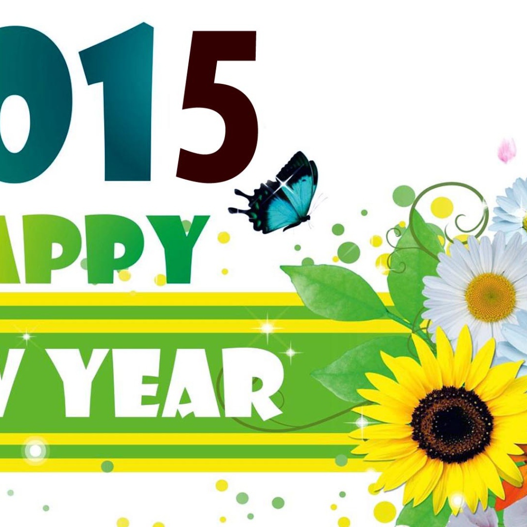 Яркий букет на Новый Год 2015