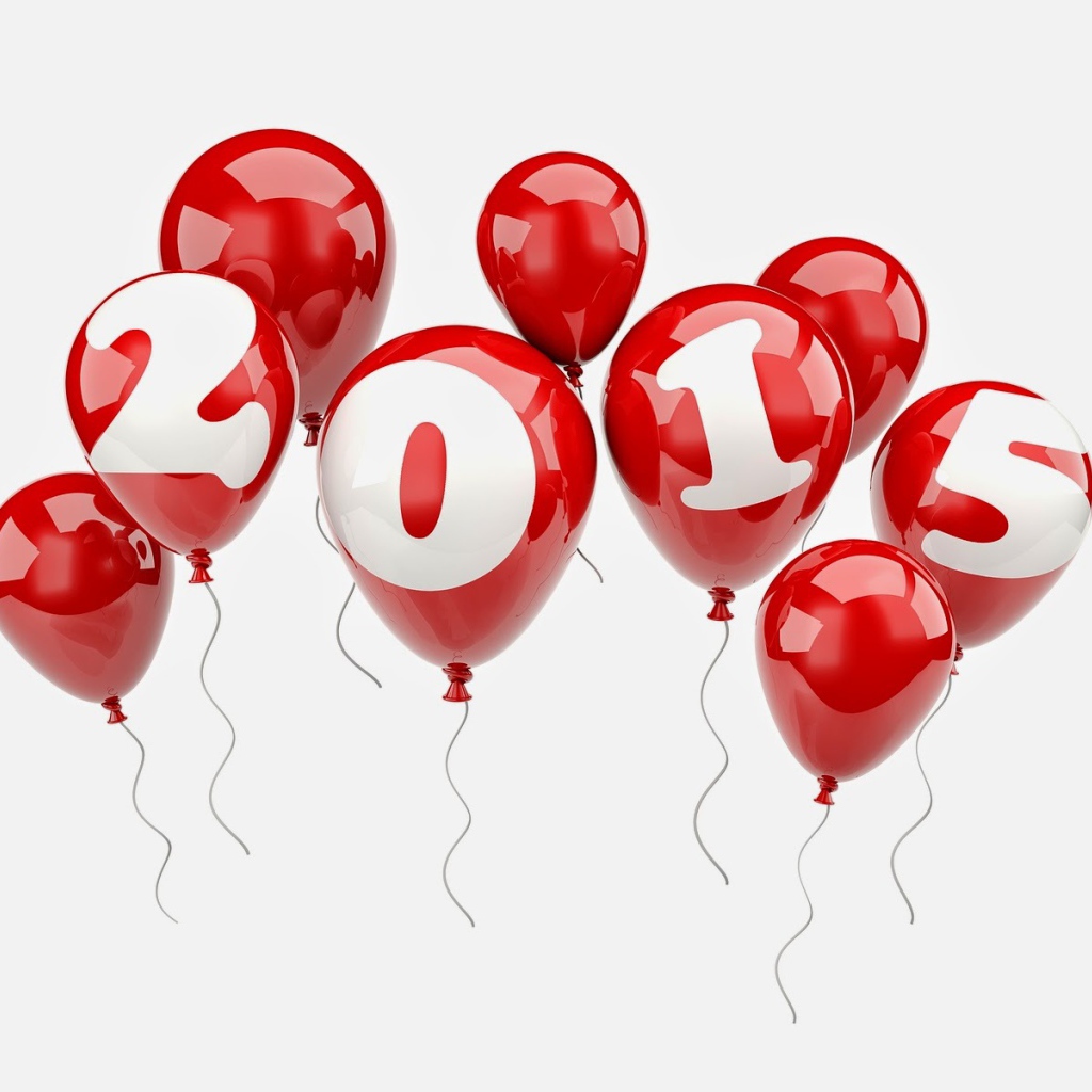 Новый Год 2015 на шариках