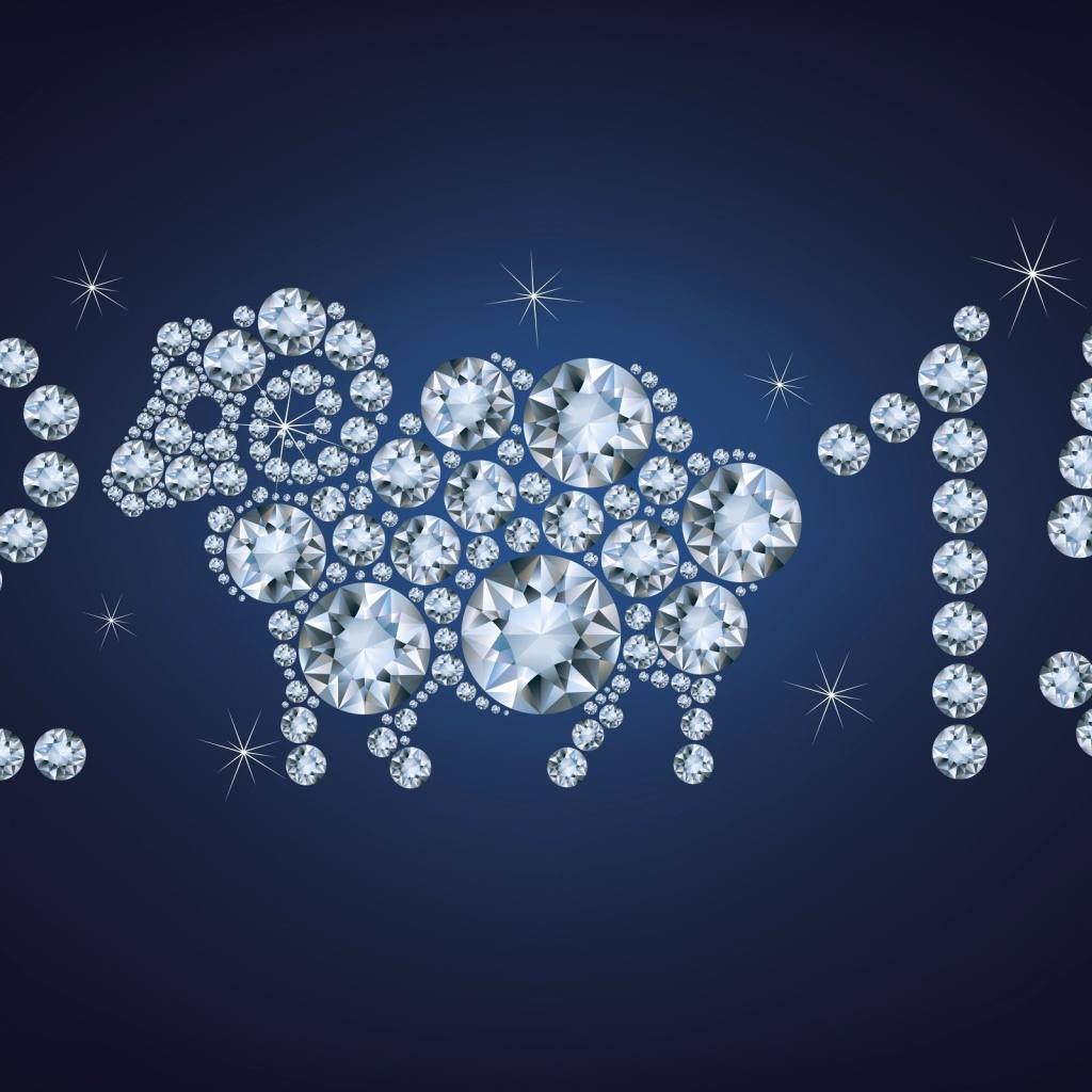 Новогодняя овечка