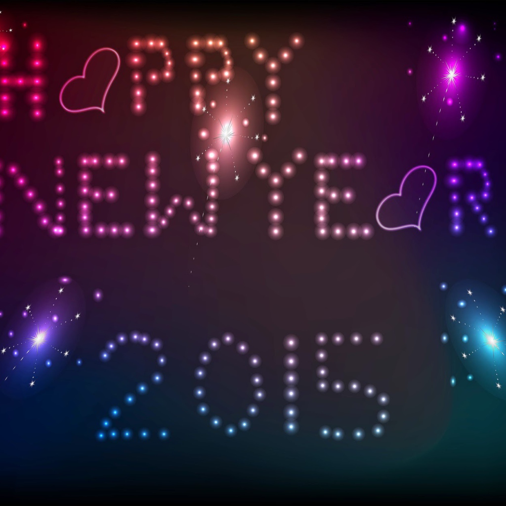 Табло с надписью 2015