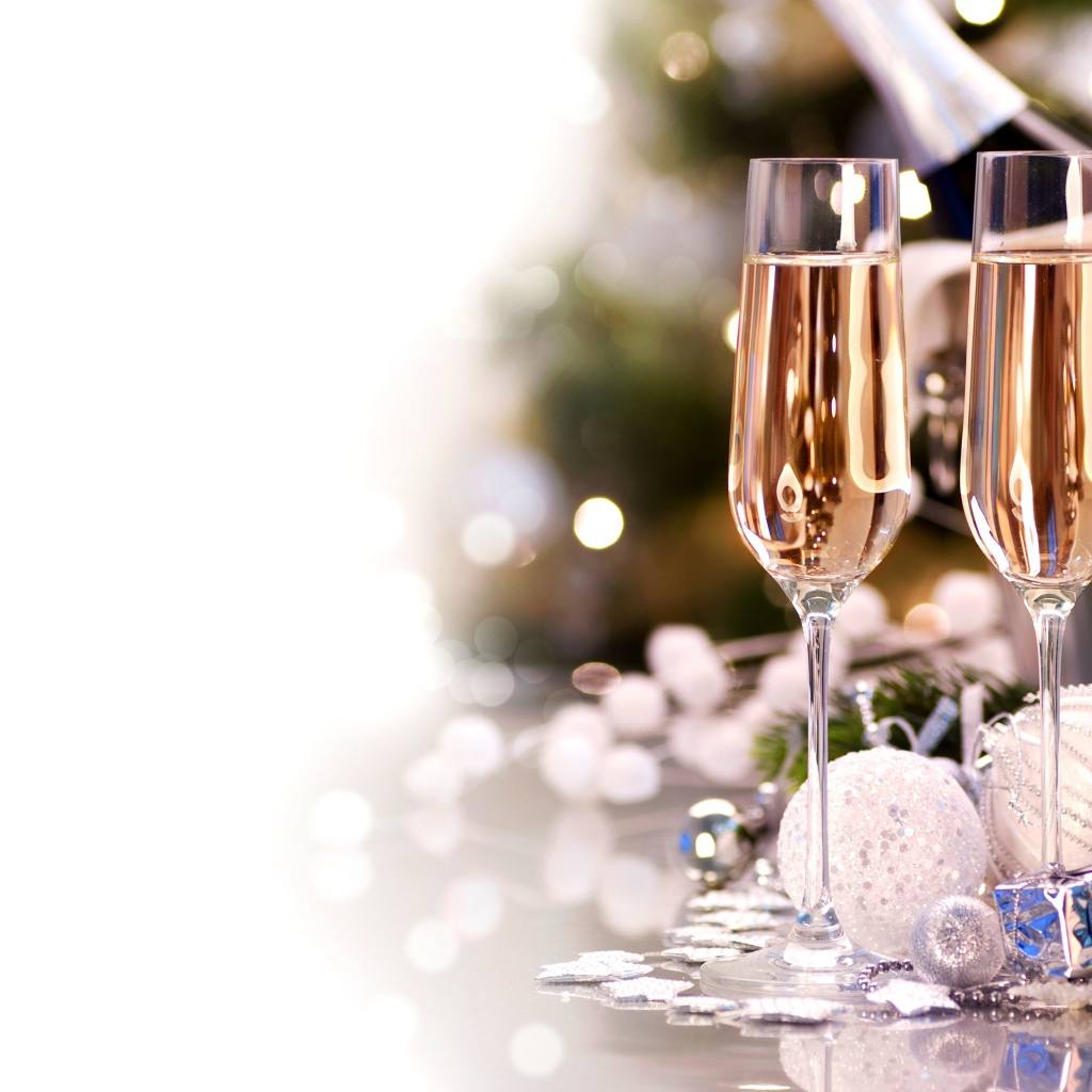 Новый 2015 с шампанским