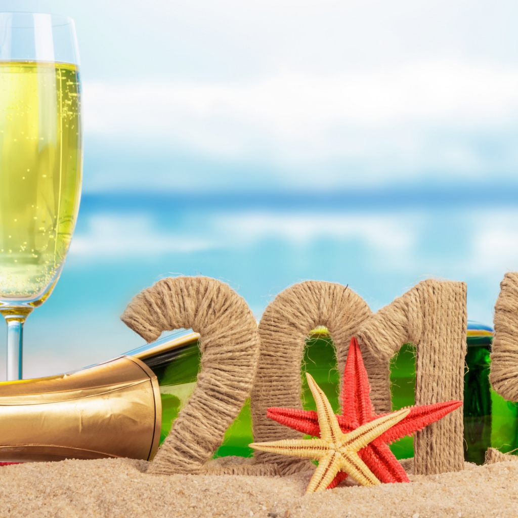 Новый год на пляже