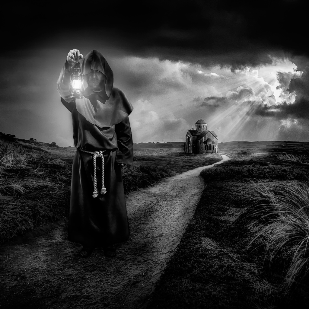 колдун славянская мифология. смерть с косой картинки. внутренние демоны человека. монах в лесу. странник бесы.