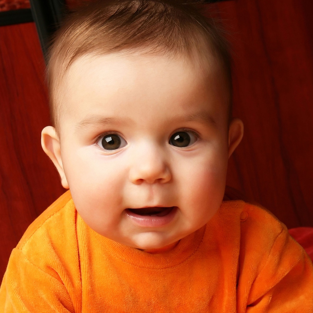 Милый ребенок крупным планом