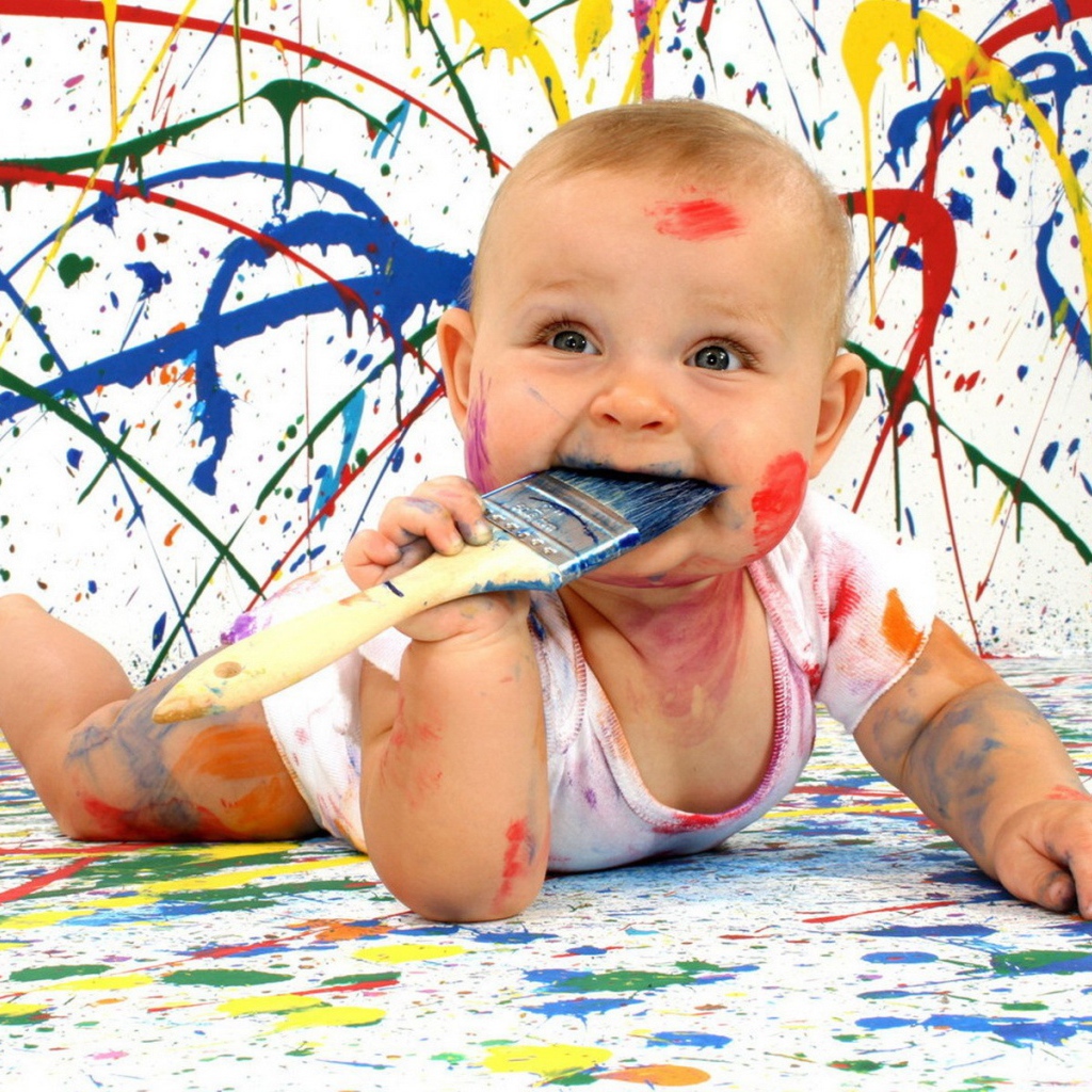 Будущий маляр