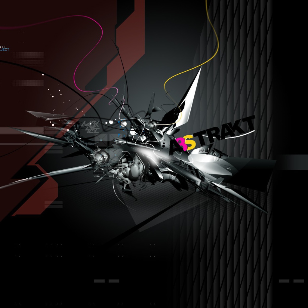 Абстрактный цифровой рисунок