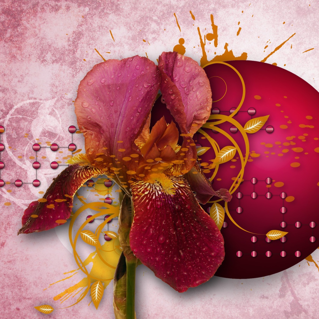 Абстракция с лепестками