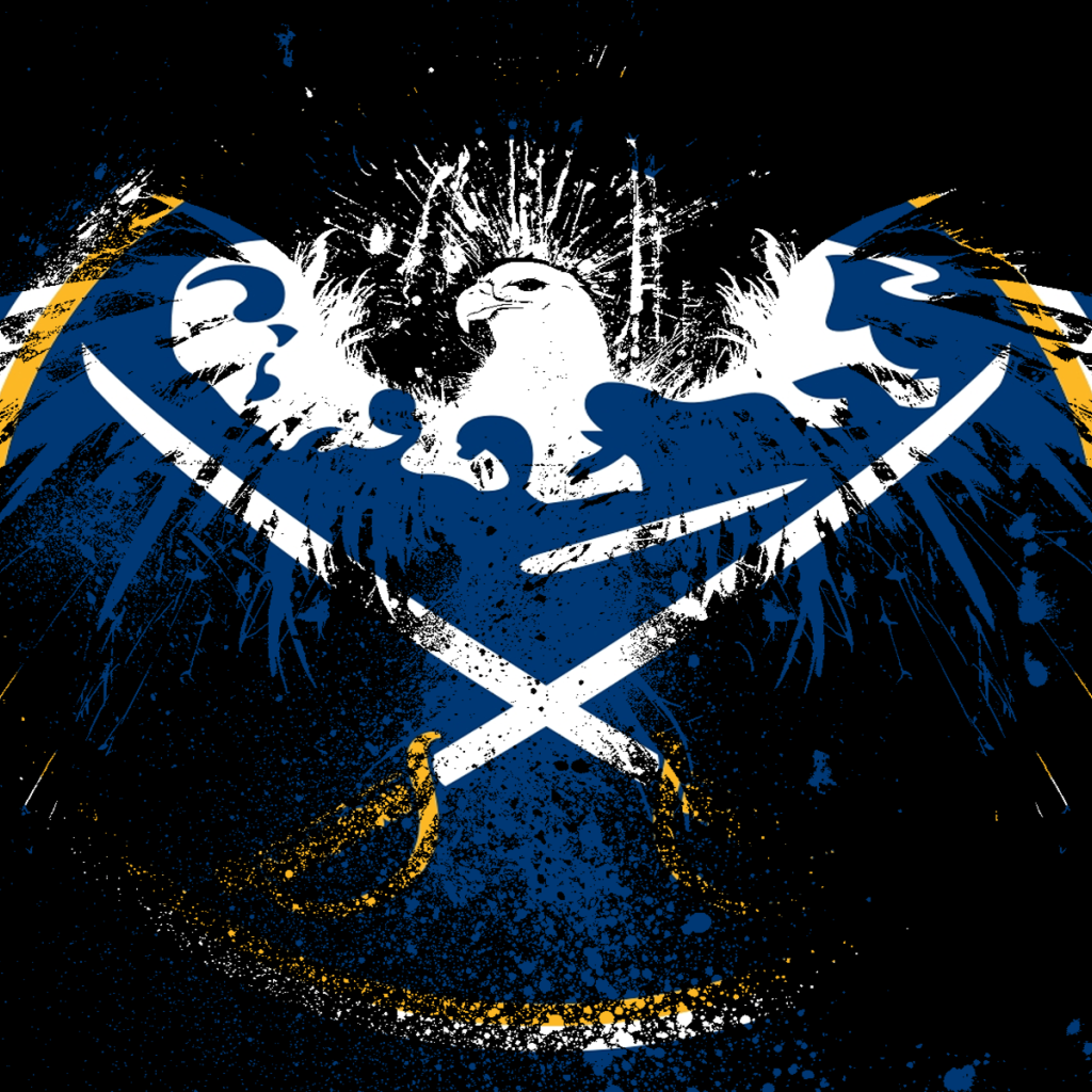 Орел бык и две сабли