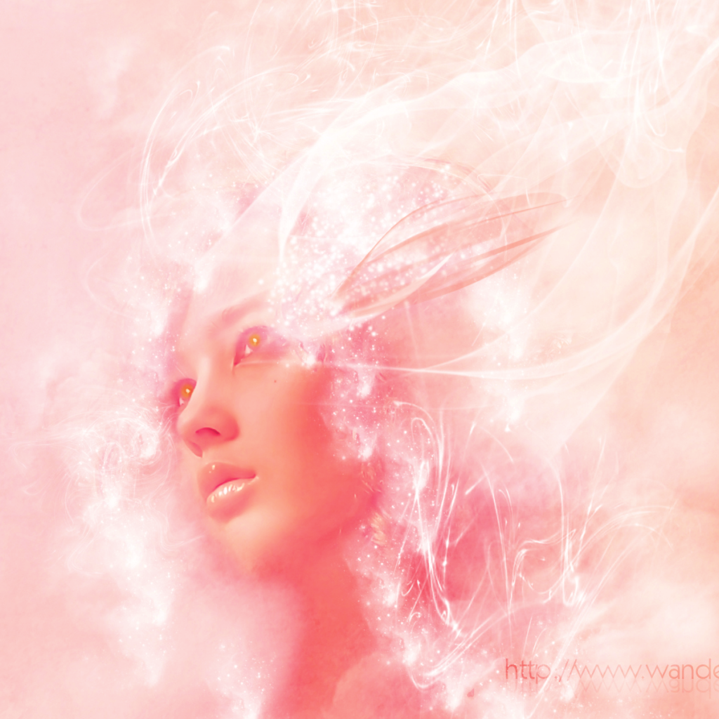 Лицо с горящими глазами