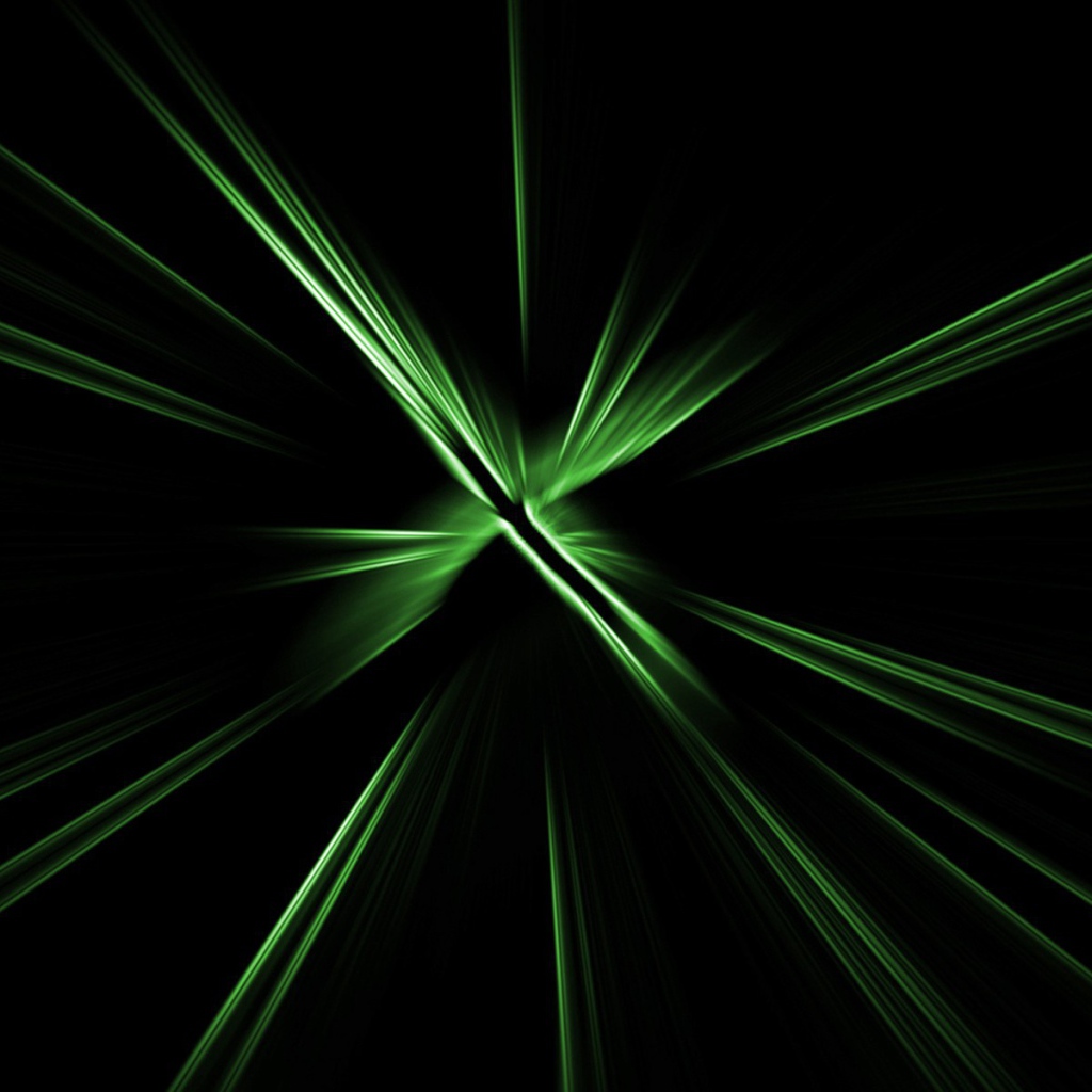 Зеленые лучи