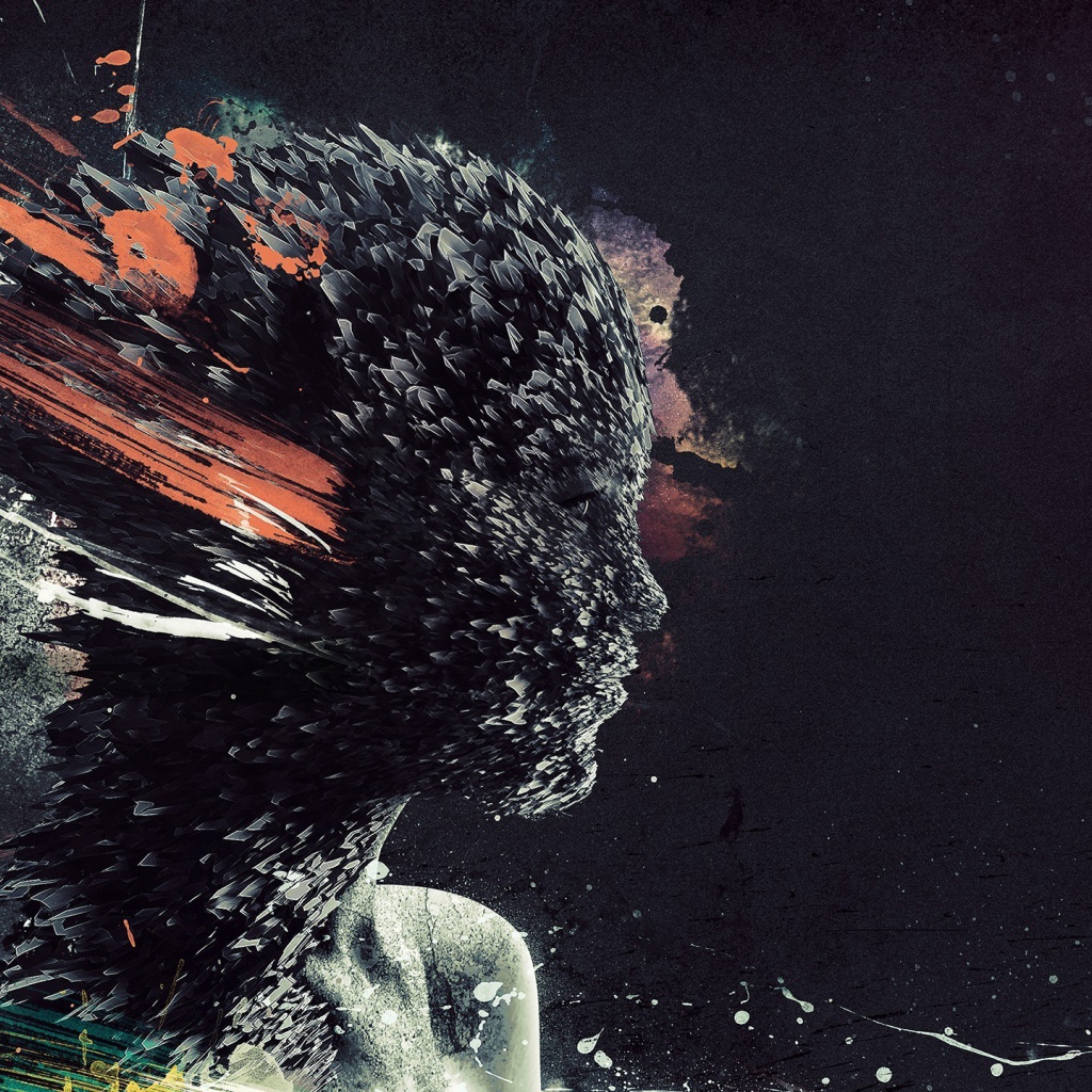 Голова девушки