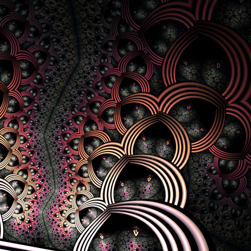 Уходящий вдаль рисунок