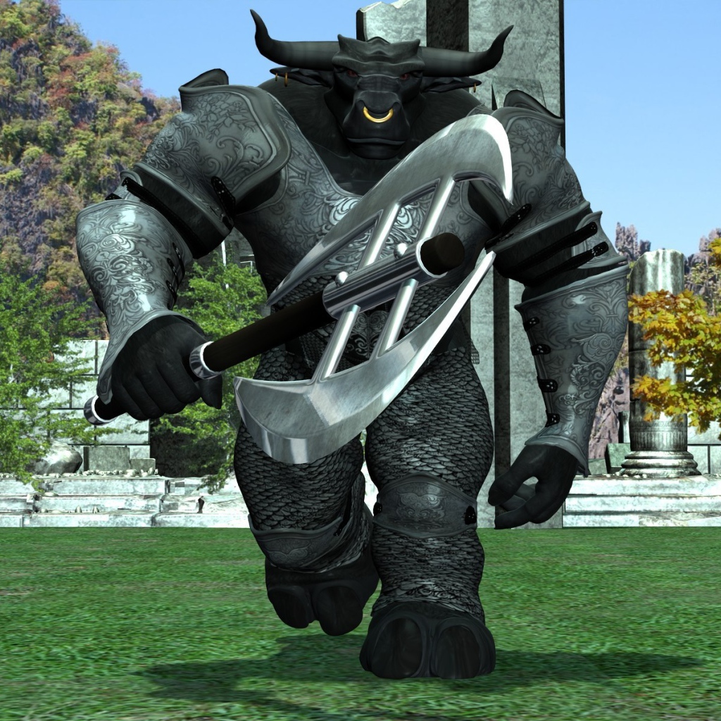 Минотавр с топором