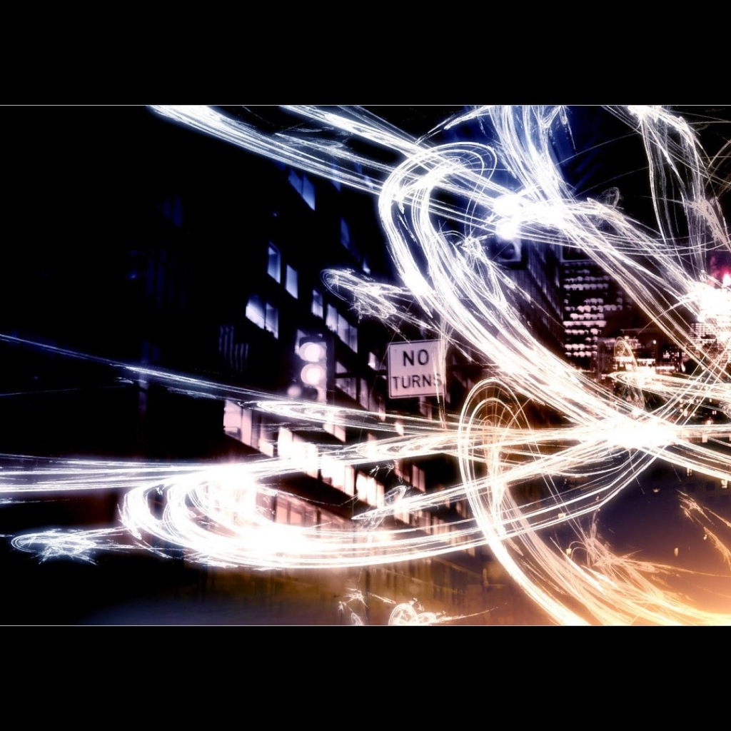 Ночные линии города