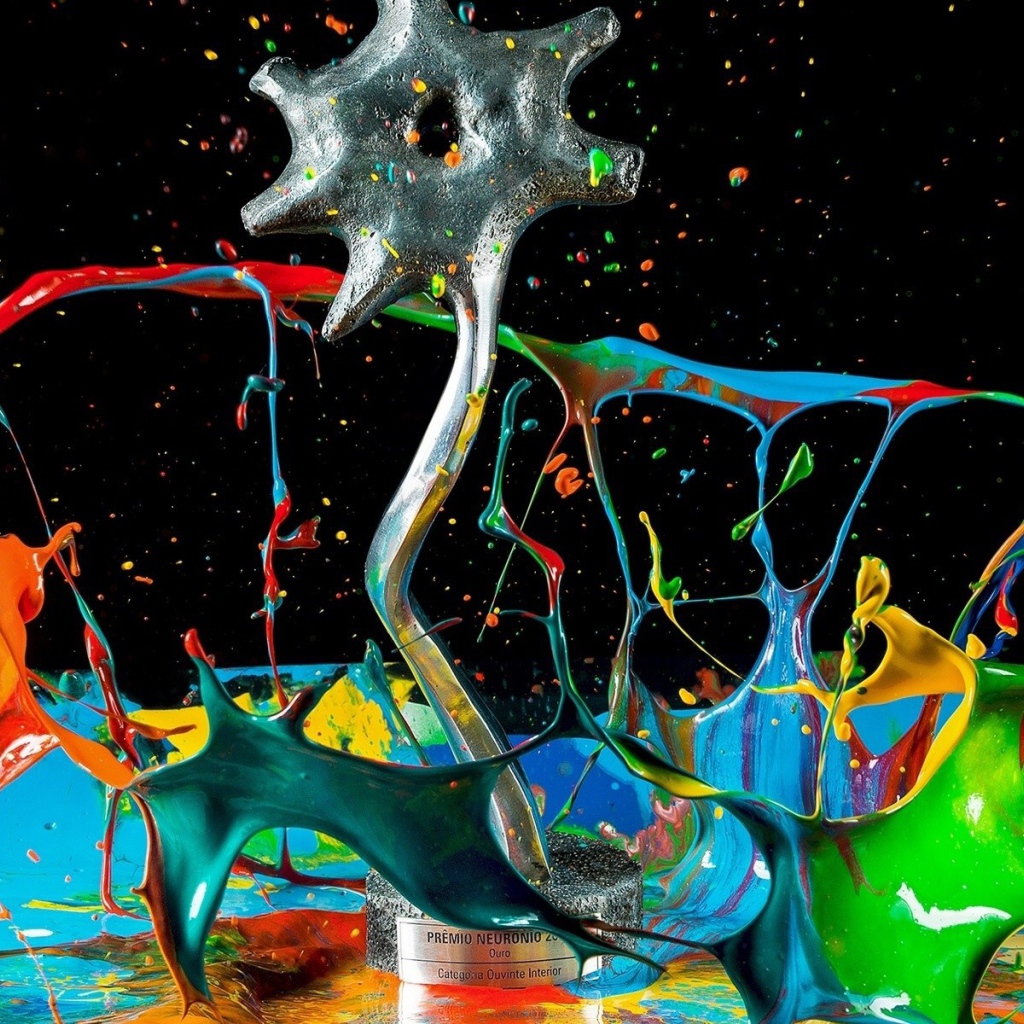 Брызги краски