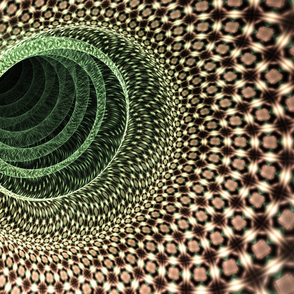 Тоннель из узоров