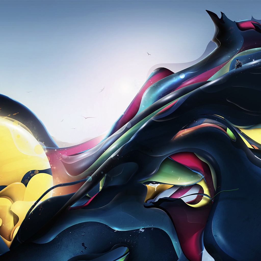 Абстрактные горы