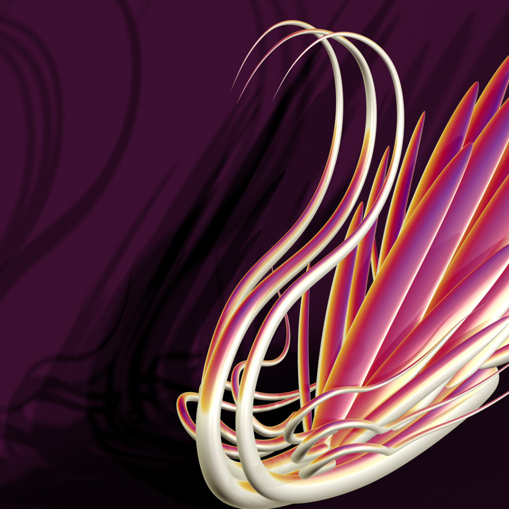 Абстрактный лебедь