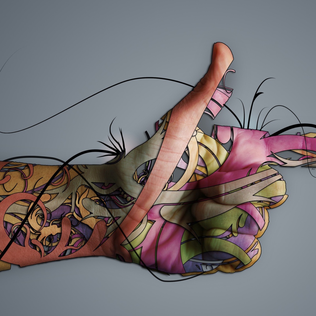 Абстрактная рука