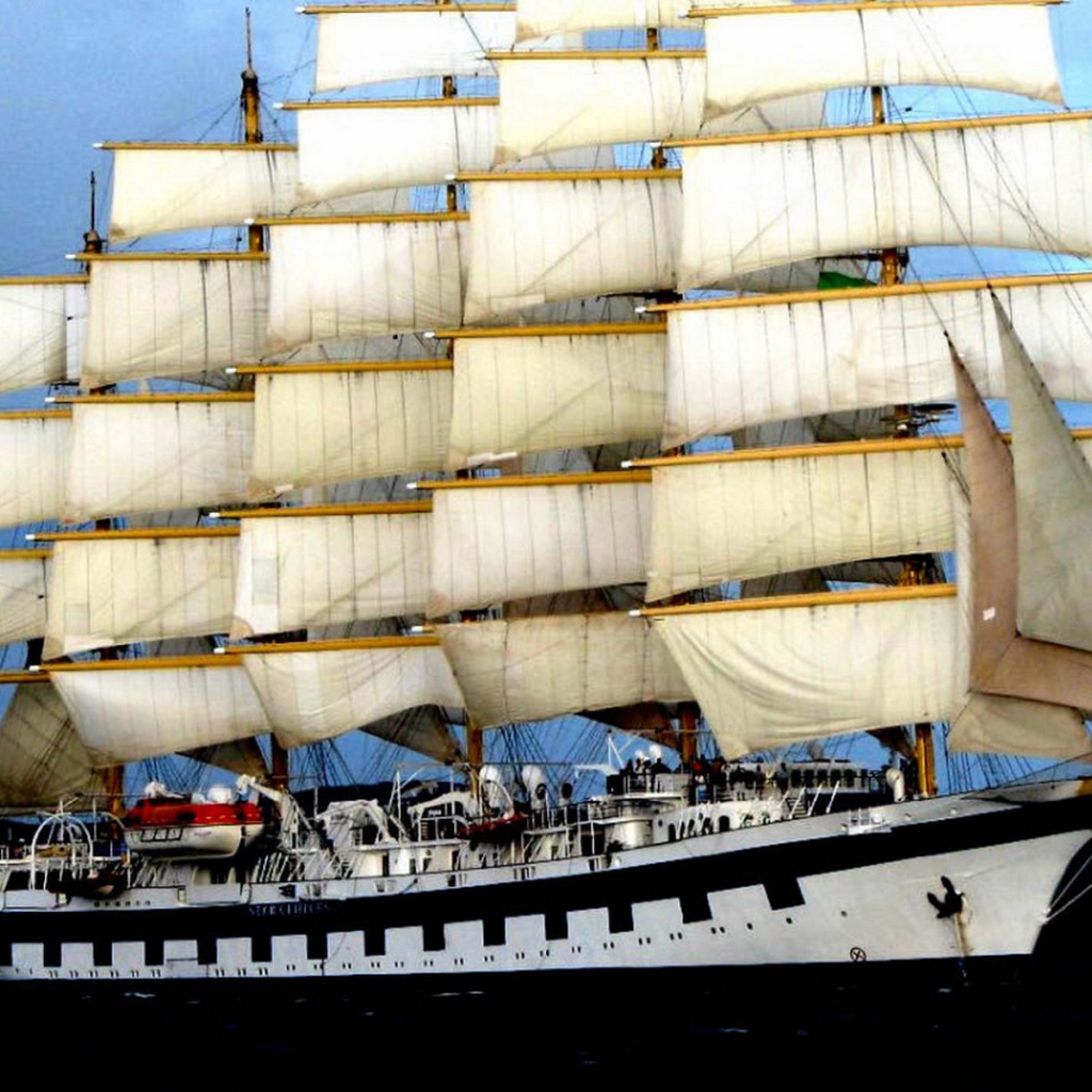 Большой парусный корабль