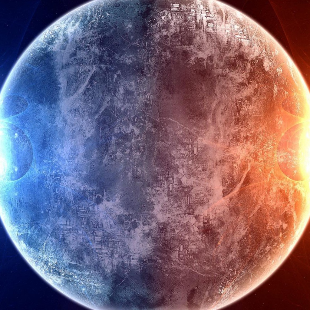 Столкновение стихий в космосе