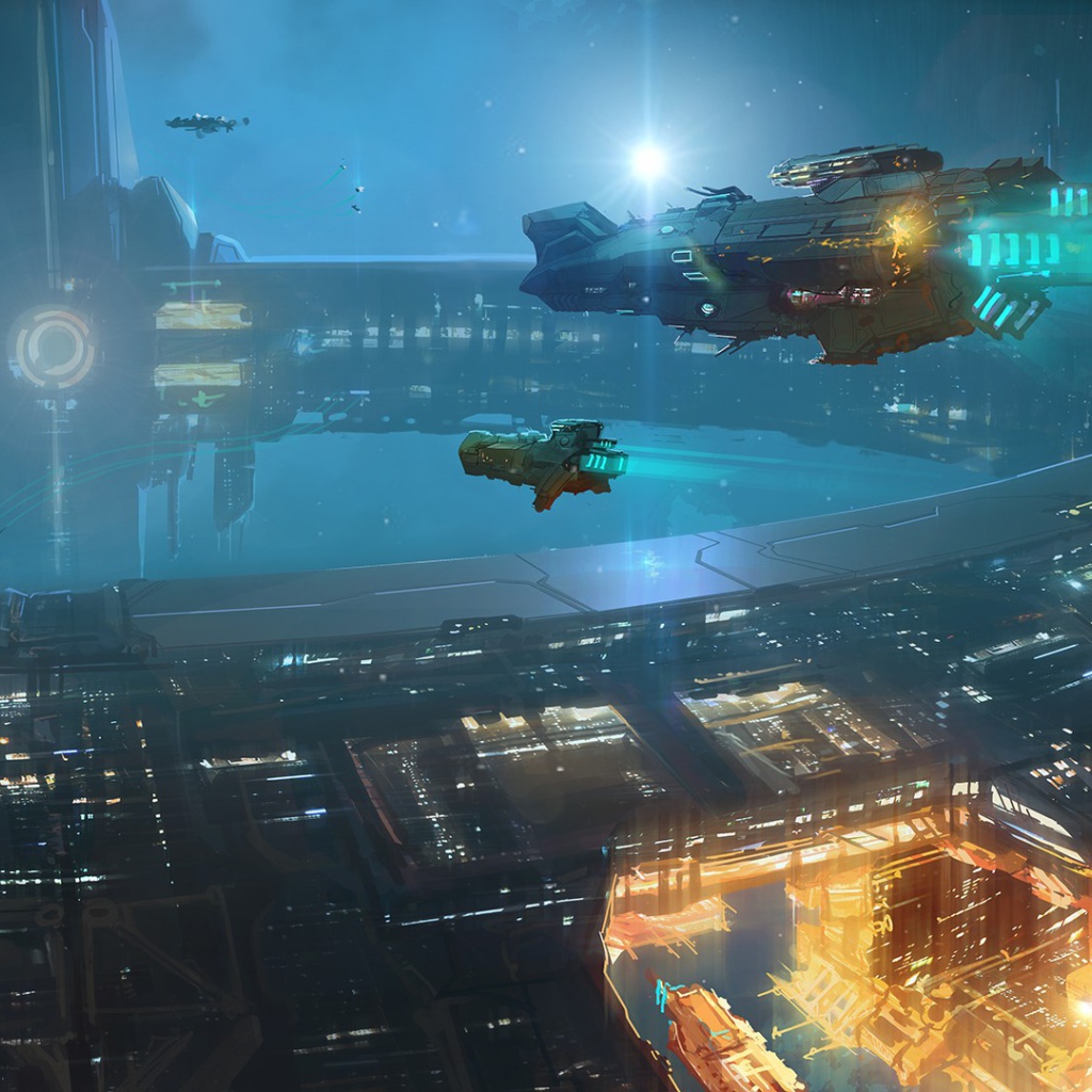 Стыковка с кораблем на орбите