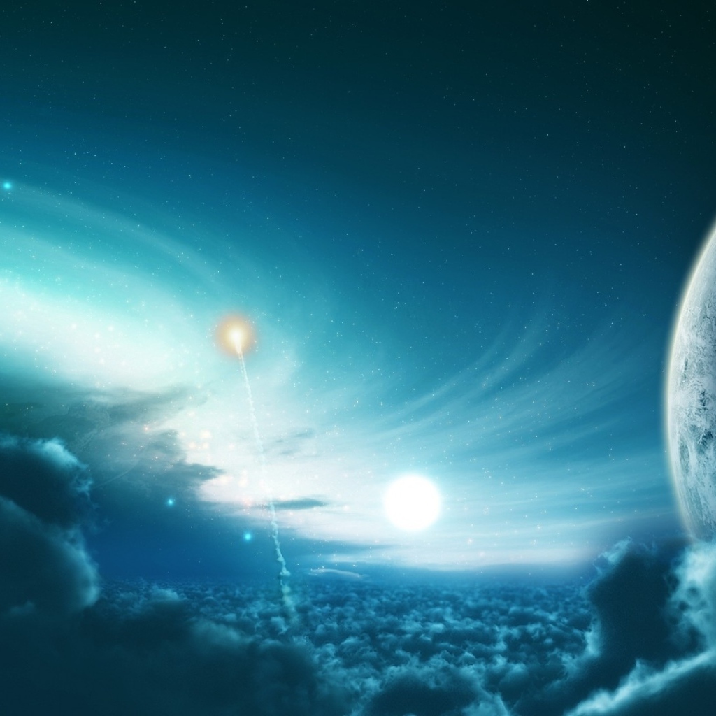 Вспышка в облаках