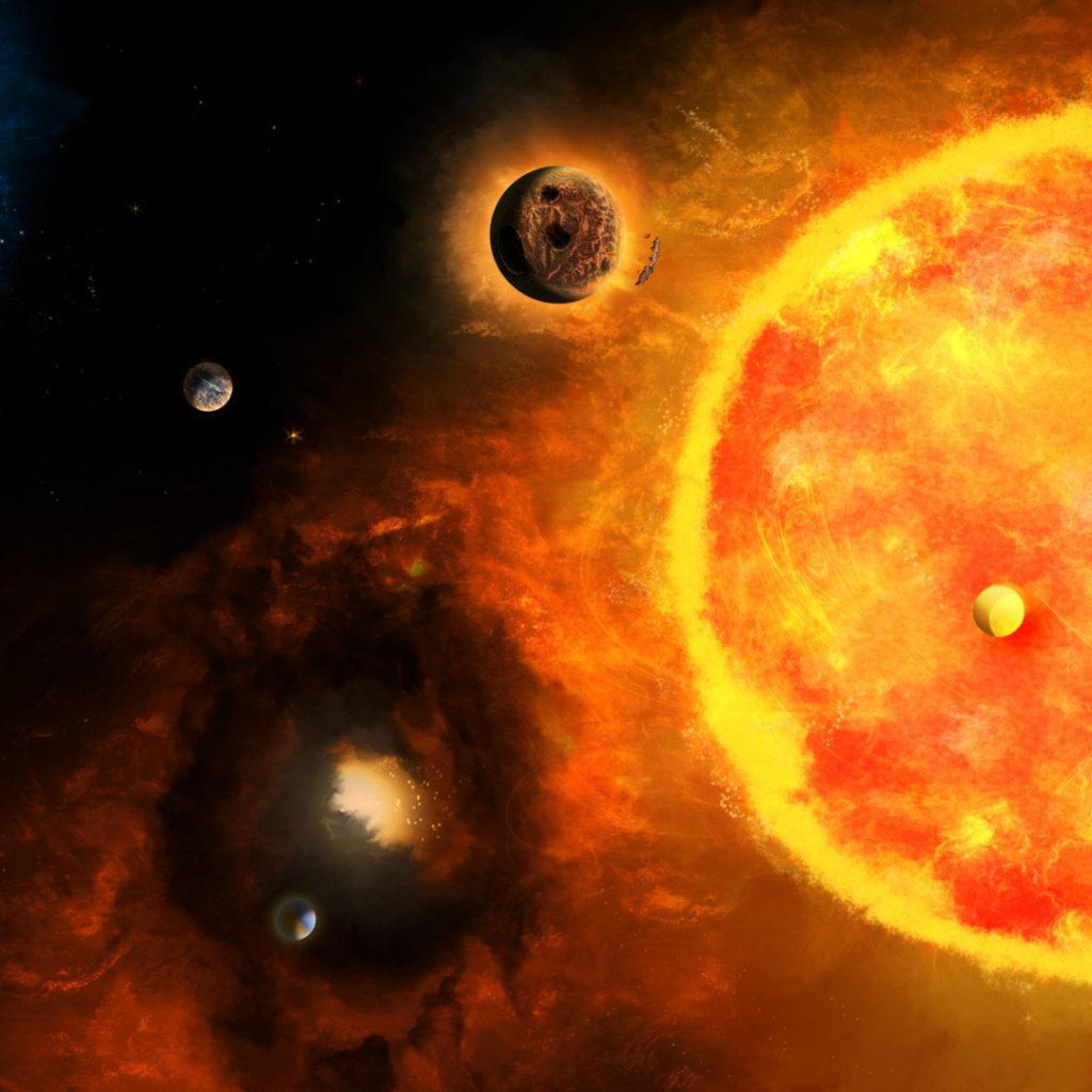 Mногоцветие космоса