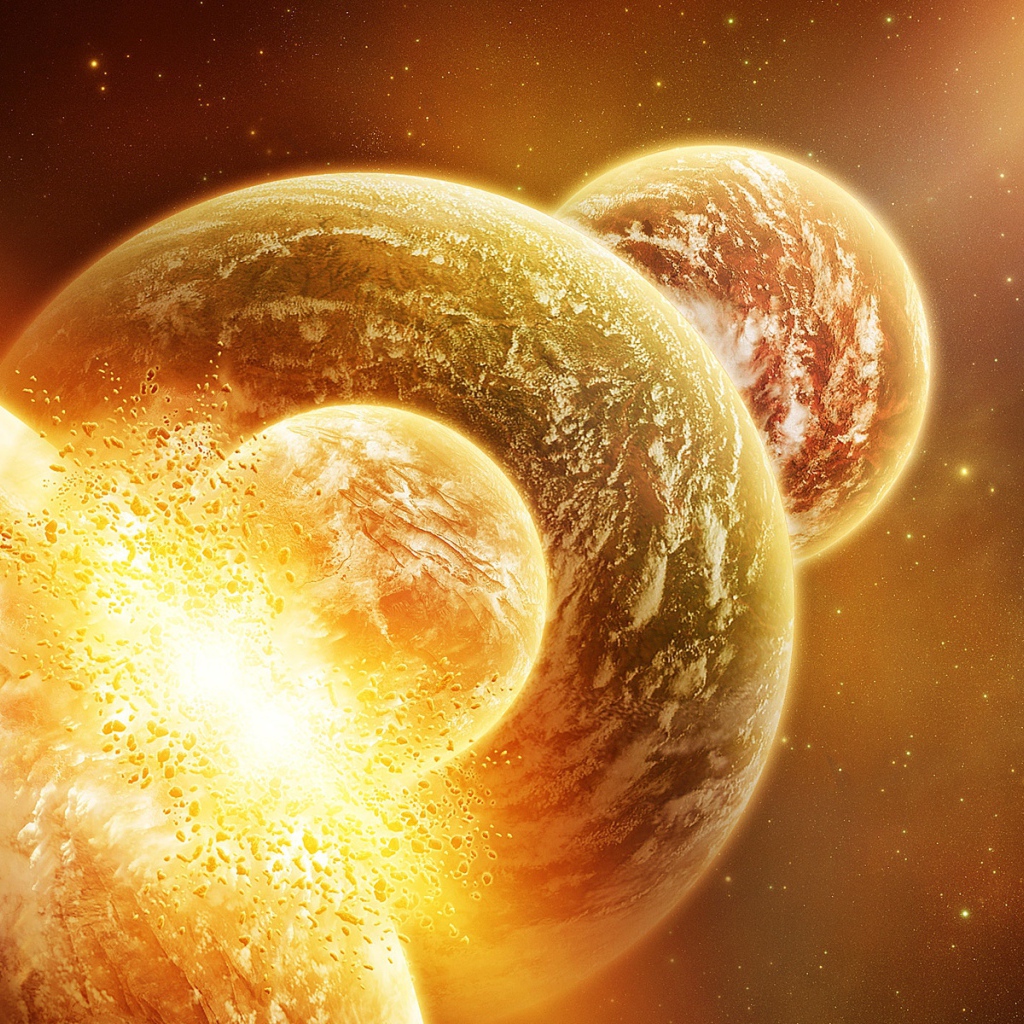 Парад планет в космосе