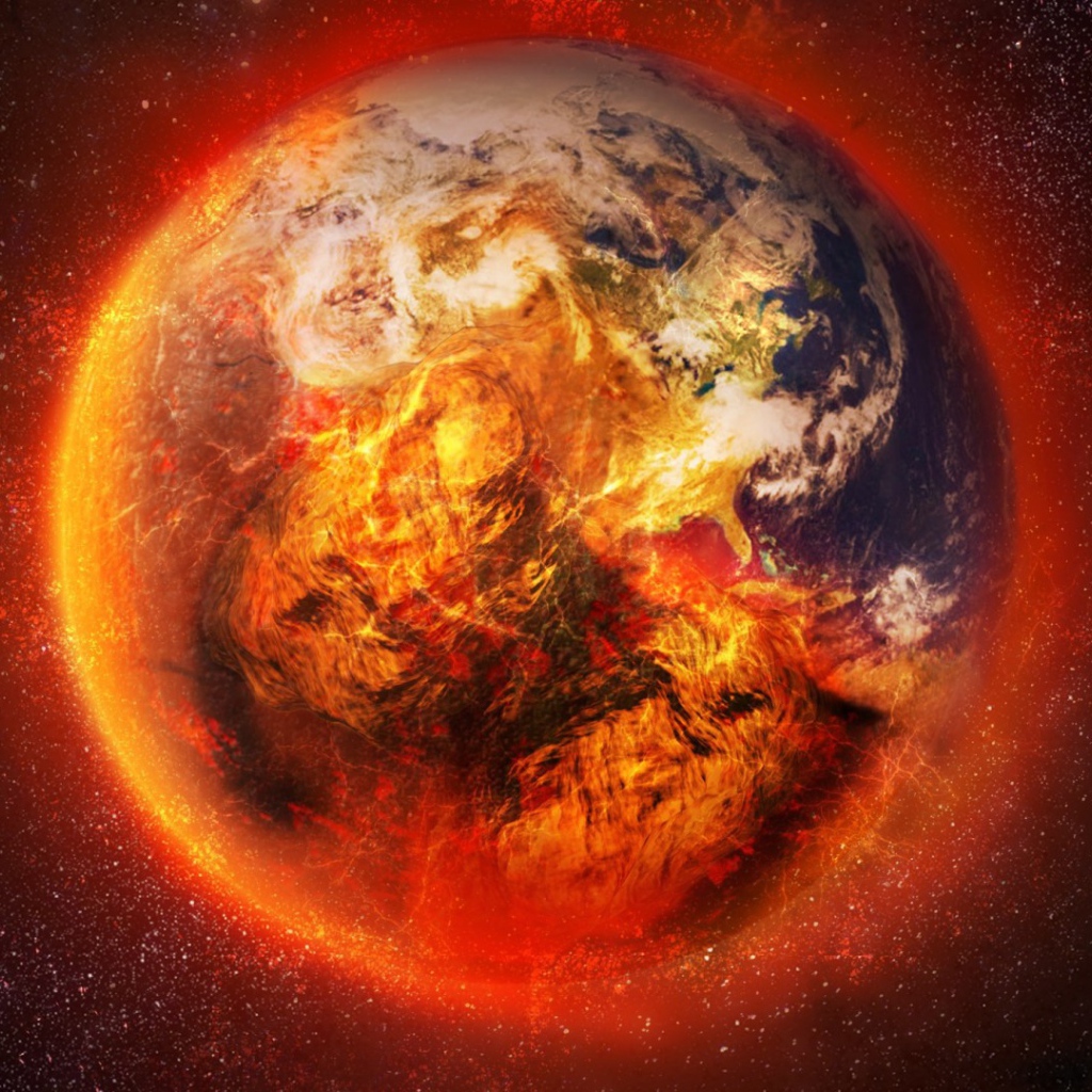 Планета в огне