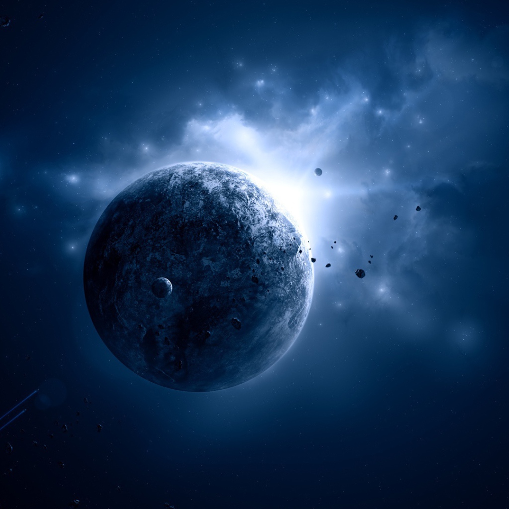 Вид на планету