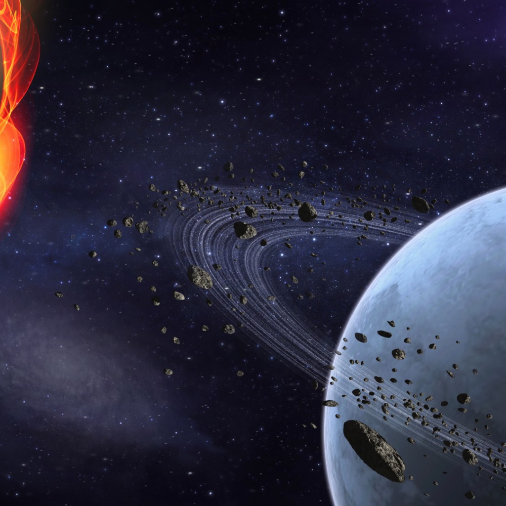 Красное пятно в космосе