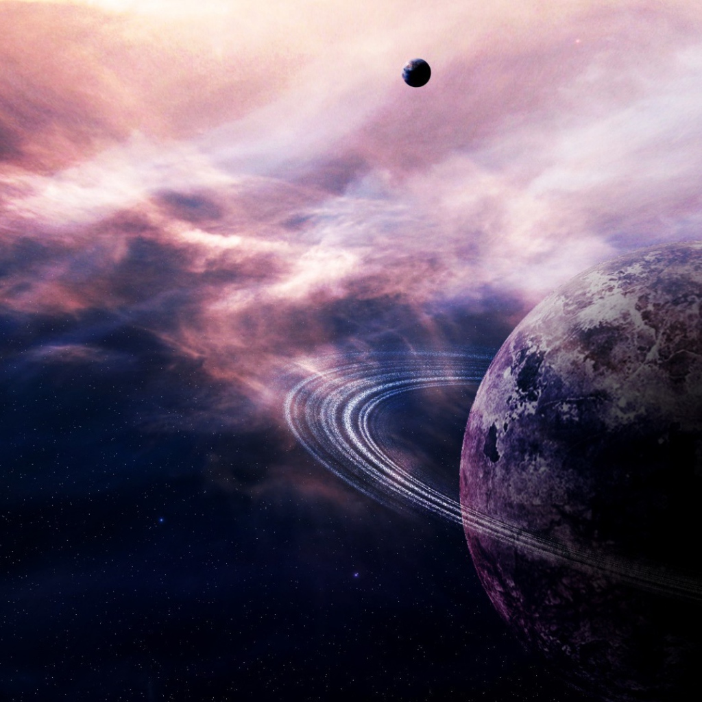 Cпутник в дымке