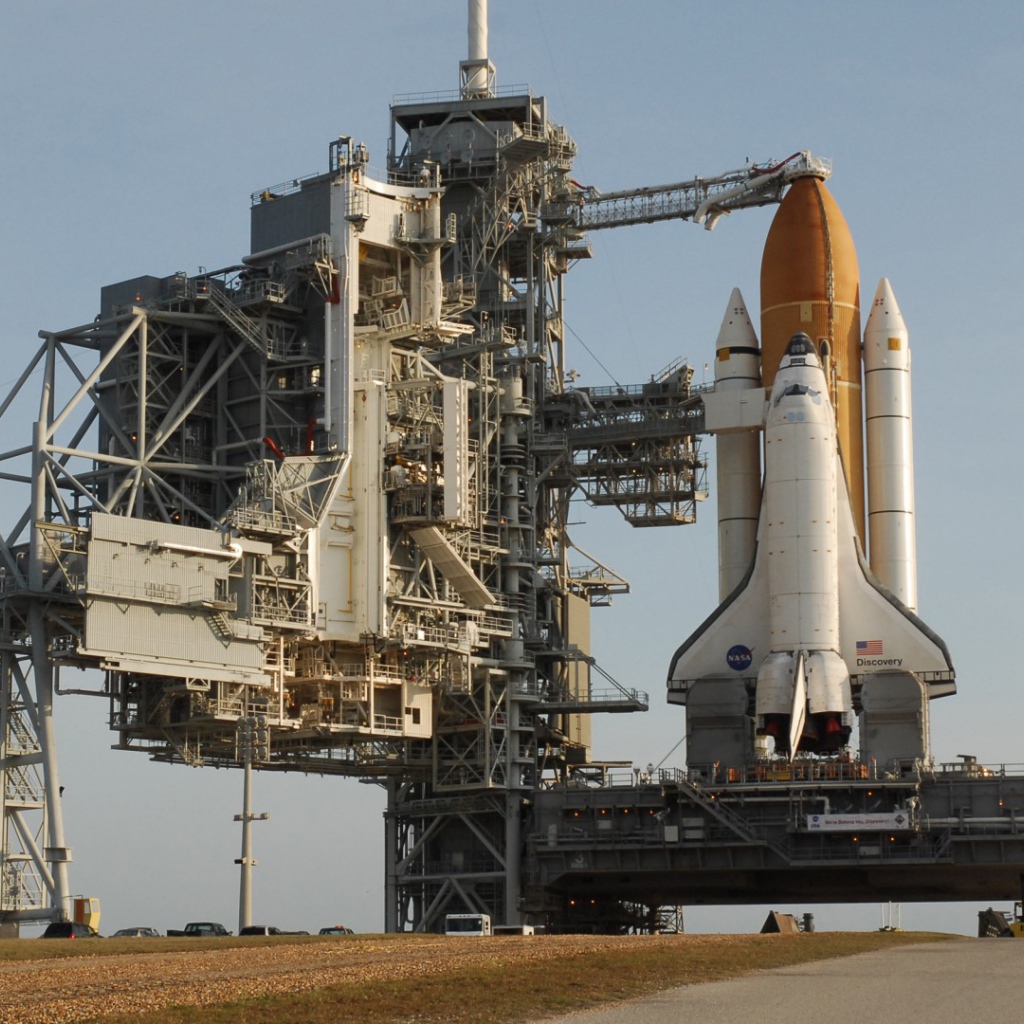 Шаттл на стартовой площадке